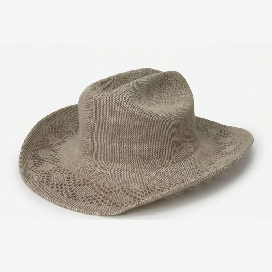 Lagoon Mesh Cowboy Hat in Natural
