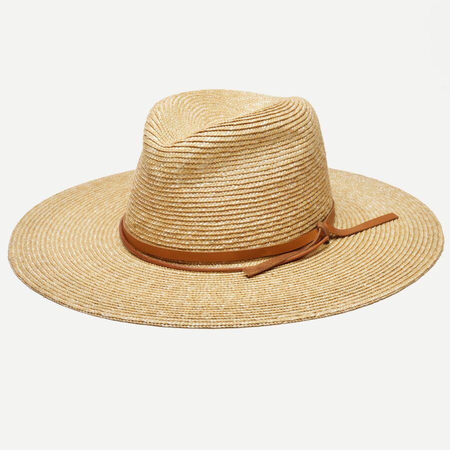 Summer Wheat Straw Sun Hat in Natural