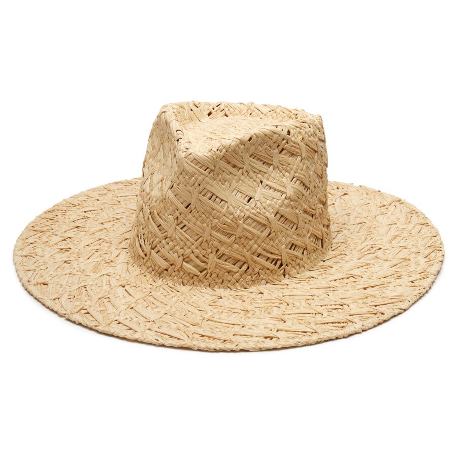 Raffia Panama Hat - Natural