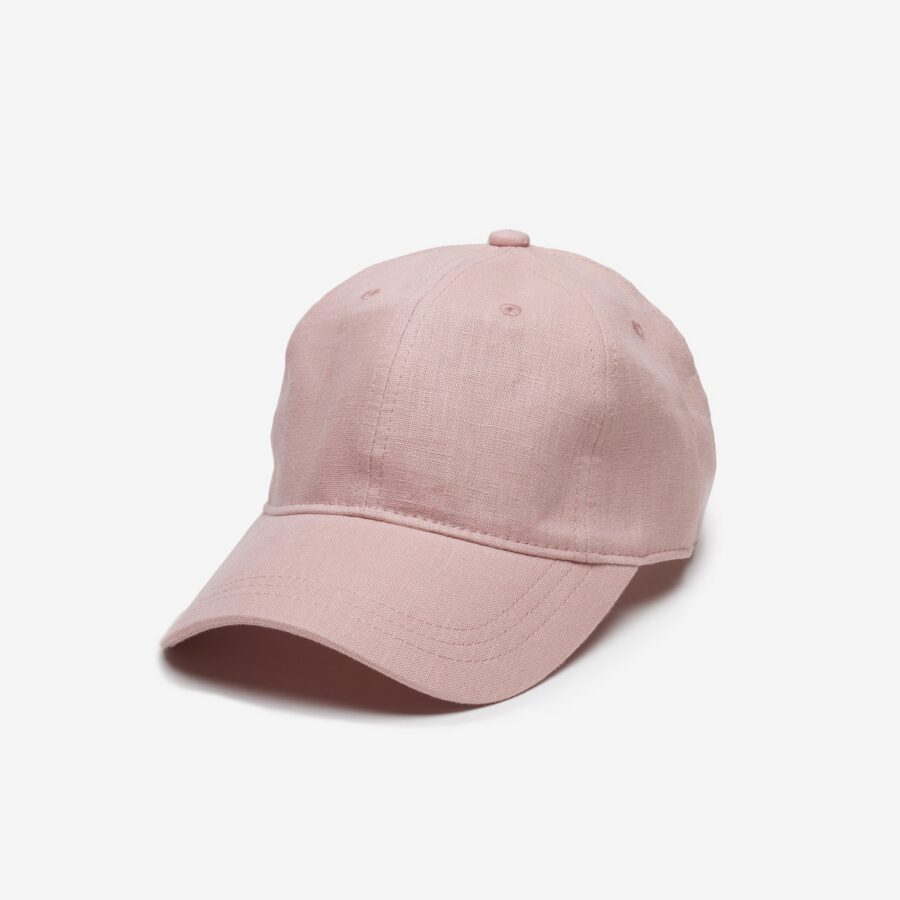 Solstice Linen Casual Cap in Blush
