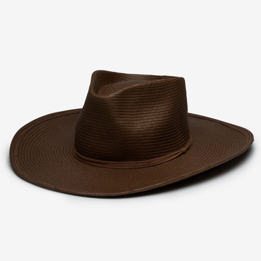 Toyo Straw Rancher Hat - Bison Brown