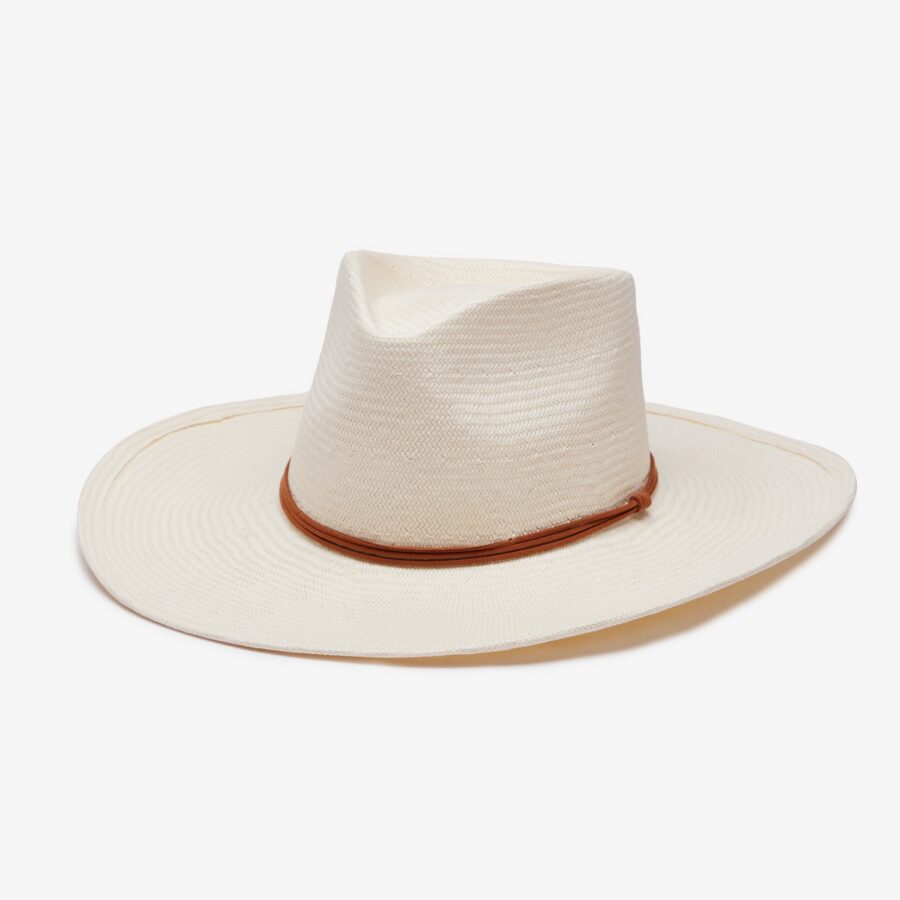 Toyo Straw Cowboy Hat - Ivory