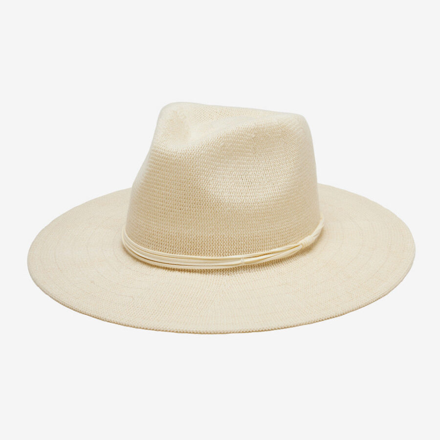 Mesh Panama Hat - Ivory