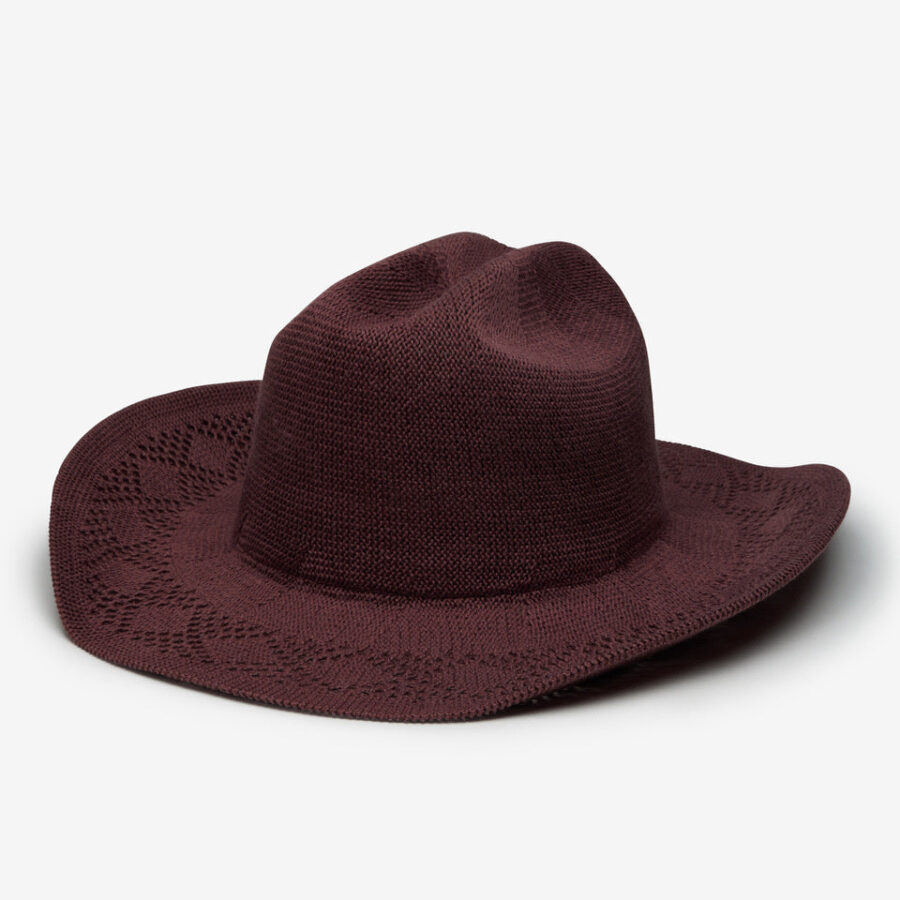 Weekend Mesh Cowboy Hat in Chocolate