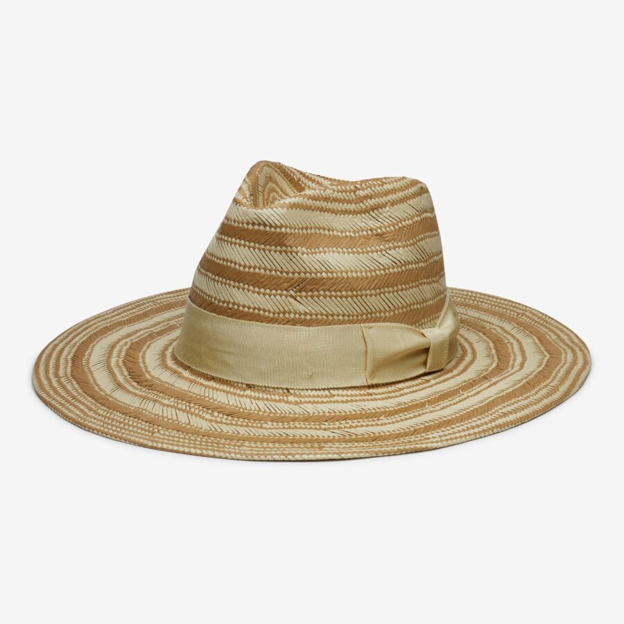 Daylight Paper Straw Fedora Hat in Natural
