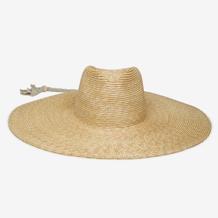 Sunlit Wheat Straw Rancher Hat in Natural