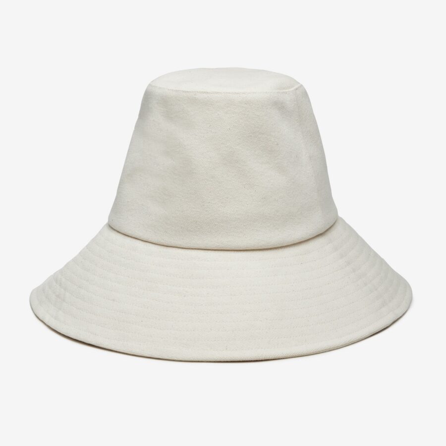 Summer Canvas Bucket Hat in Natural