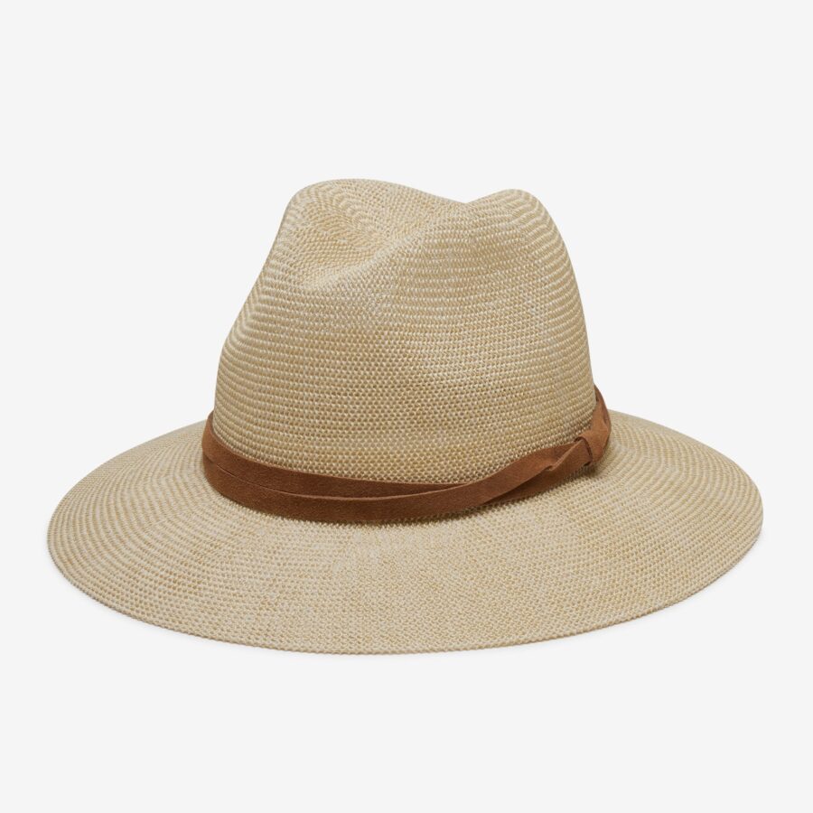 Packable Straw Panama Hat - Natural