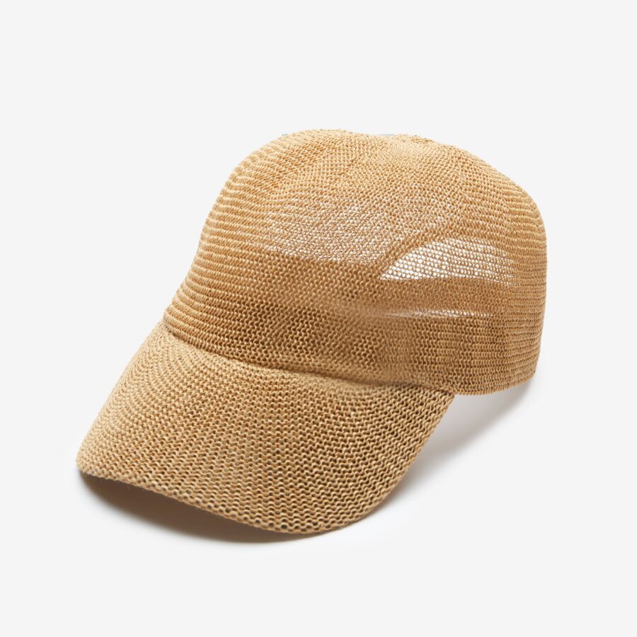 Voyage Mesh Casual Cap in Camel