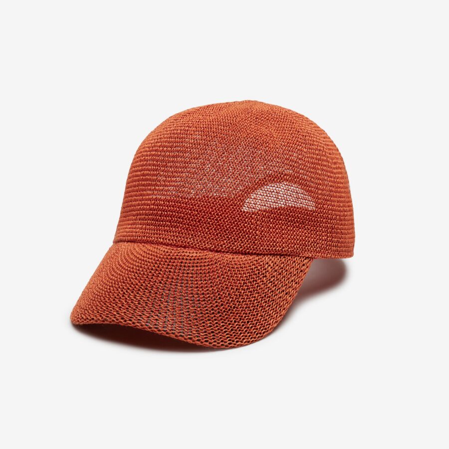 Oasis Mesh Casual Cap in Red