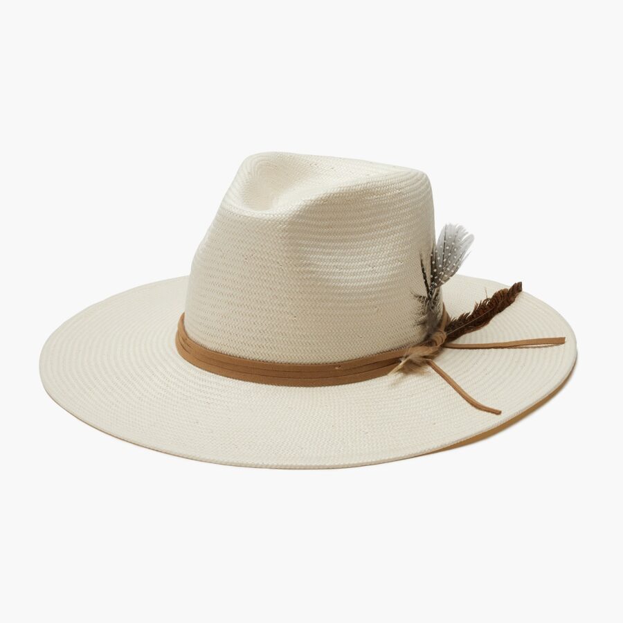 Summer Toyo Straw Sun Hat in Cream