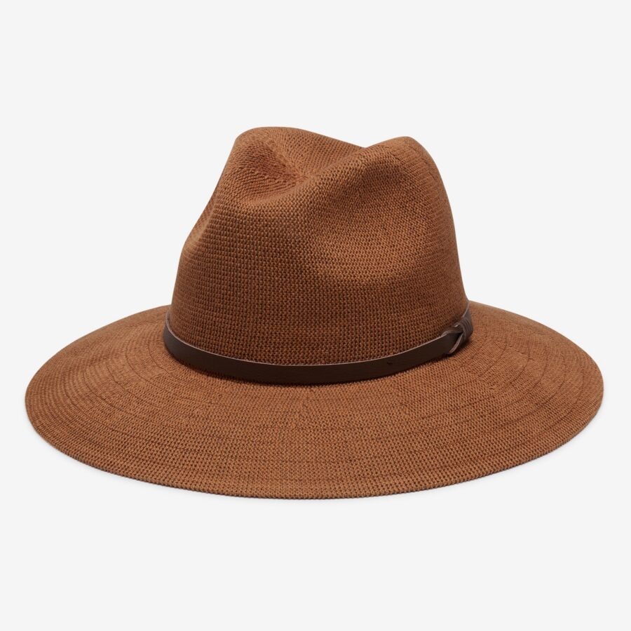 Packable Woven Panama Hat - Honey