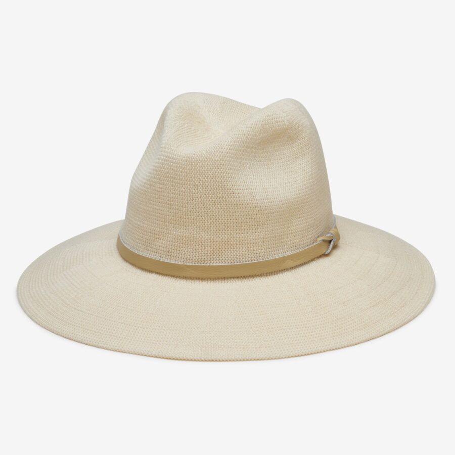 Seaside Mesh Panama Hat in Ivory